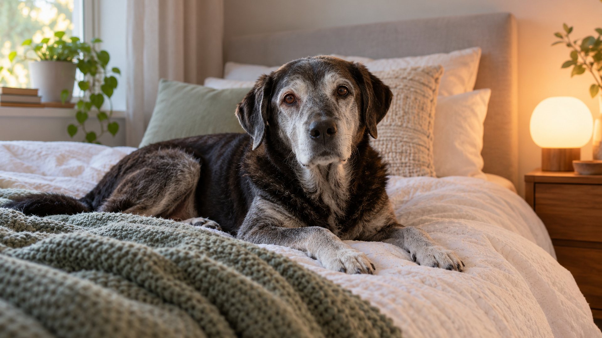 Dog Dementia Signs: How to Help Your Older Dog Feel Safe
